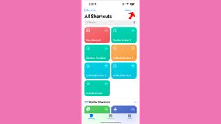 Action Button ChatGPT Shortcut steps 