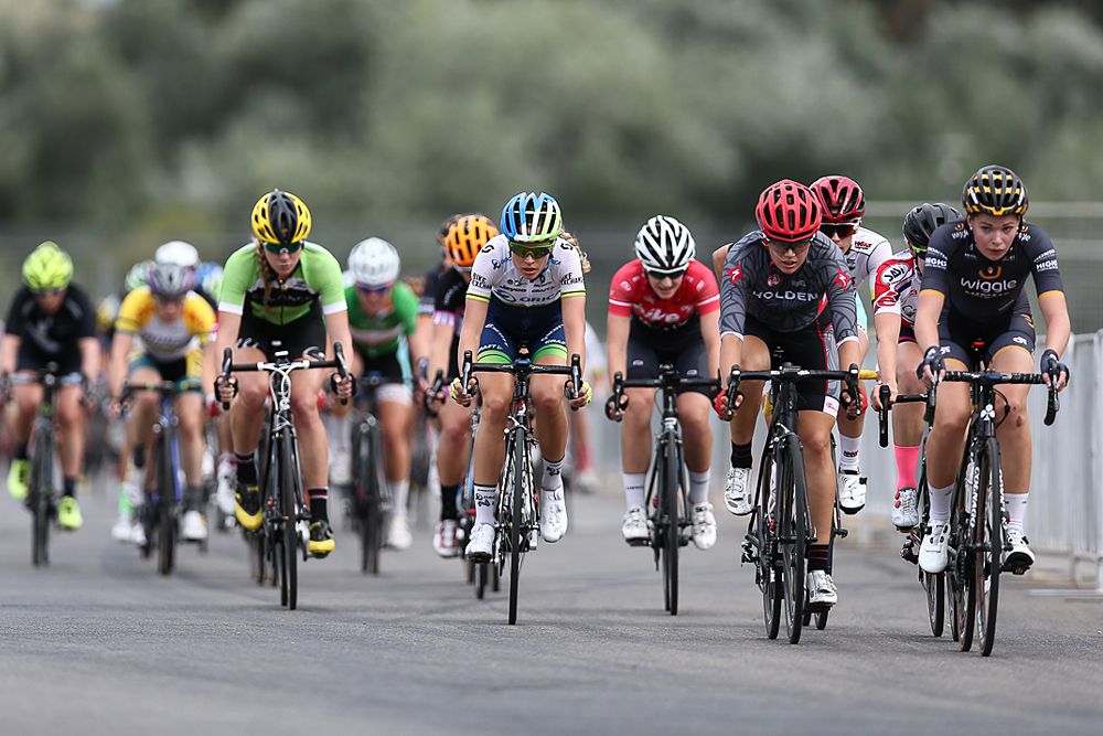 Santos Women's Tour stage 4 criterium in Victoria Park