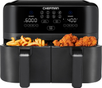 Chefman TurboFry 9QT Dual Basket Air Fryer: $179.99 $99.99 at Best Buy