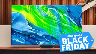 Samsung S95B OLED 4K Smart TV with a Tom's Guide deal tag 
