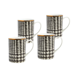 Wessex 4-Piece Porcelain Mug Set