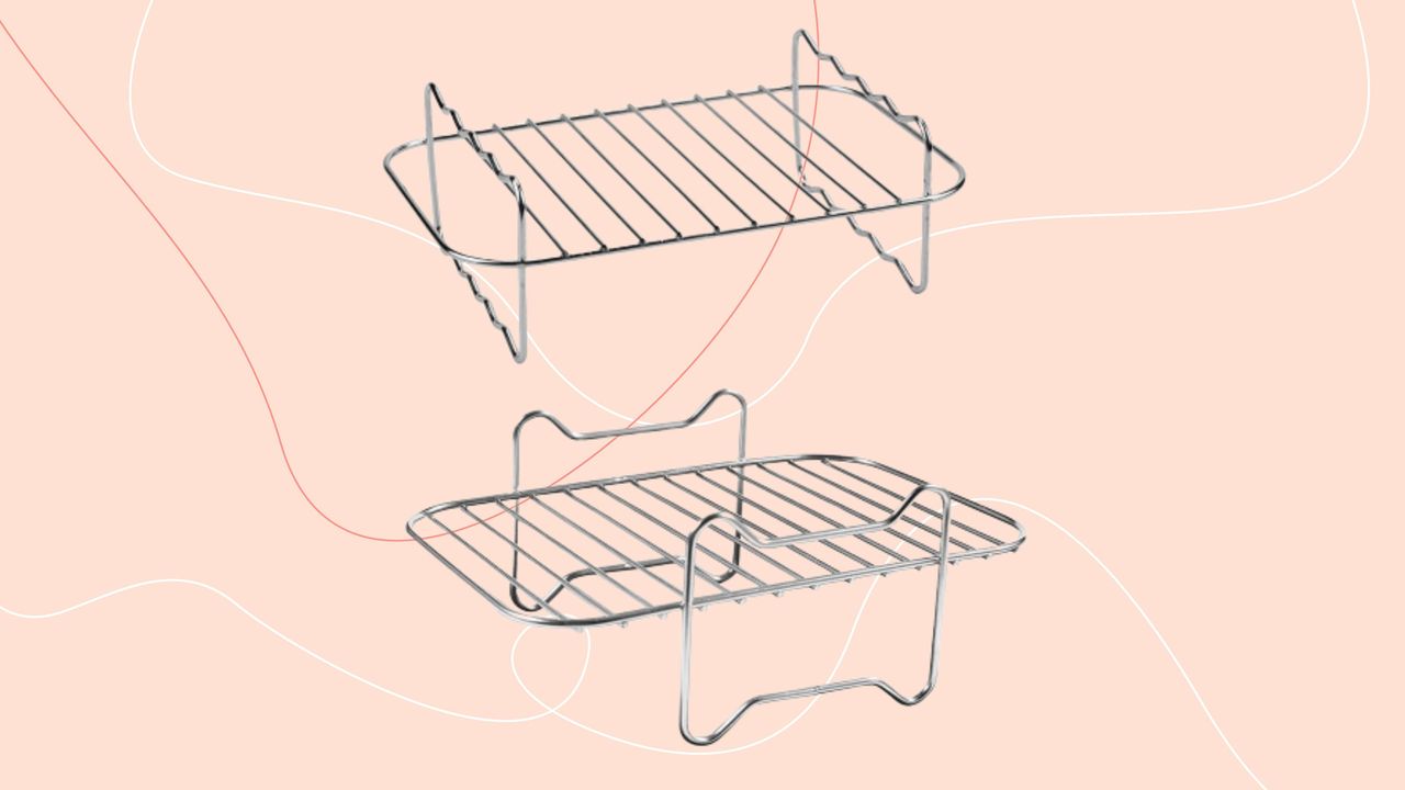 Stainess steel air fryer rack