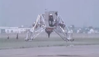 lunar lander vehicle flight test