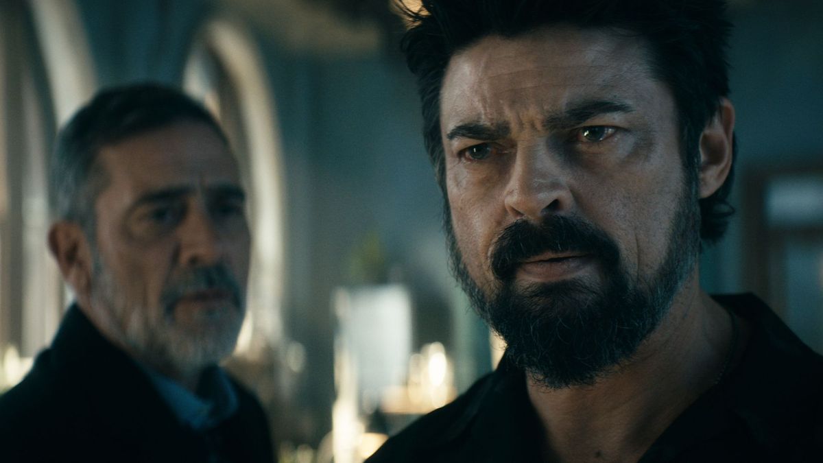 Karl Urban and Jeffrey Dean Morgan in The Boys season 4