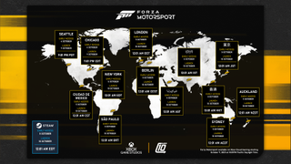 Forza Motorsport unlock times