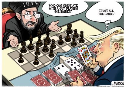 Political cartoon