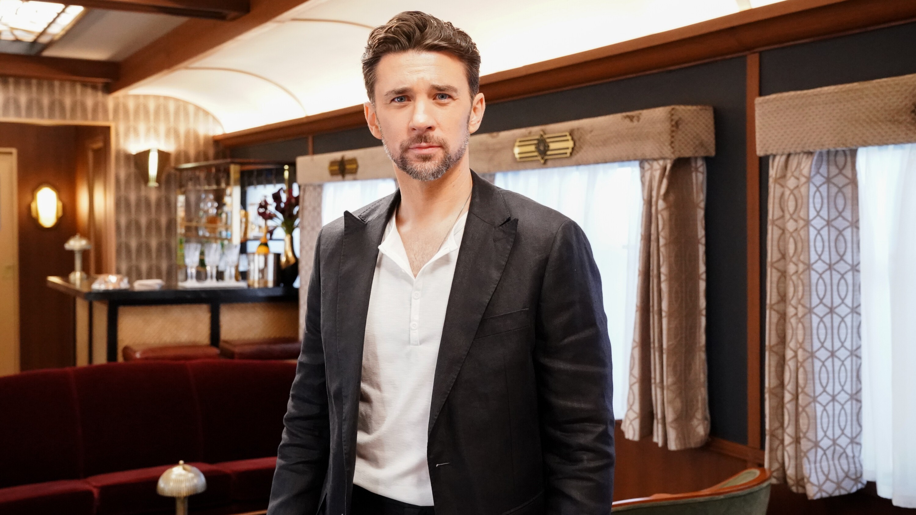 Billy Flynn as Cane on a train in The Young and the Restless