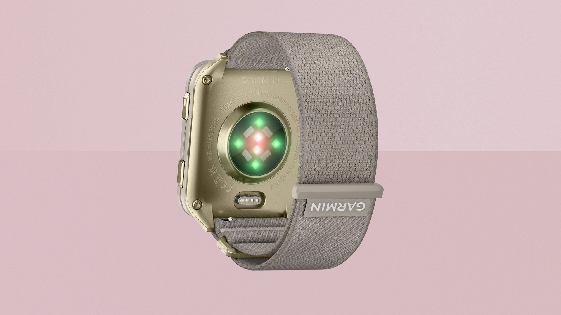 Garmin Venu X1 in Soft Gold colour