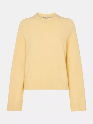 Whistles Alana Wool Blend Crew Jumper