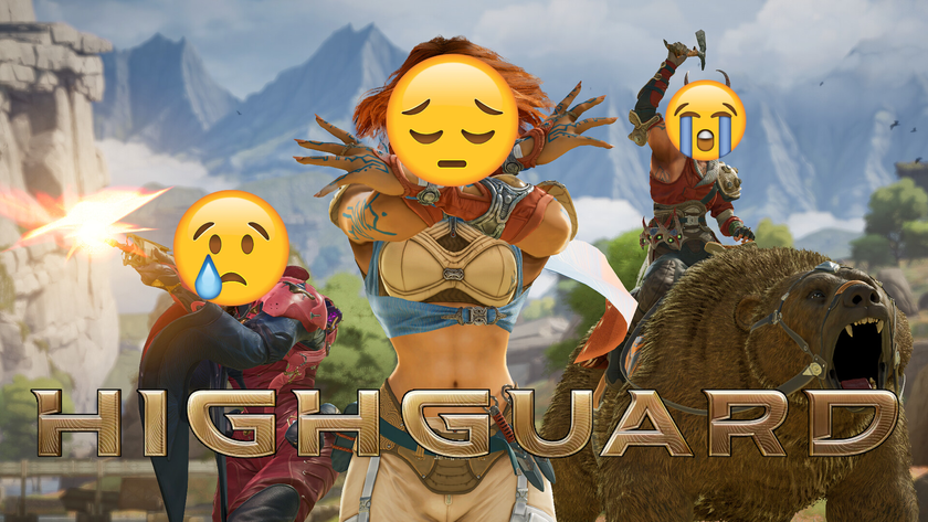 Highguard key images with various sad emojis over characters