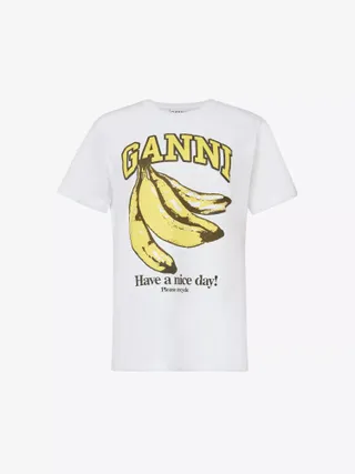Ganni Banana T-shirt