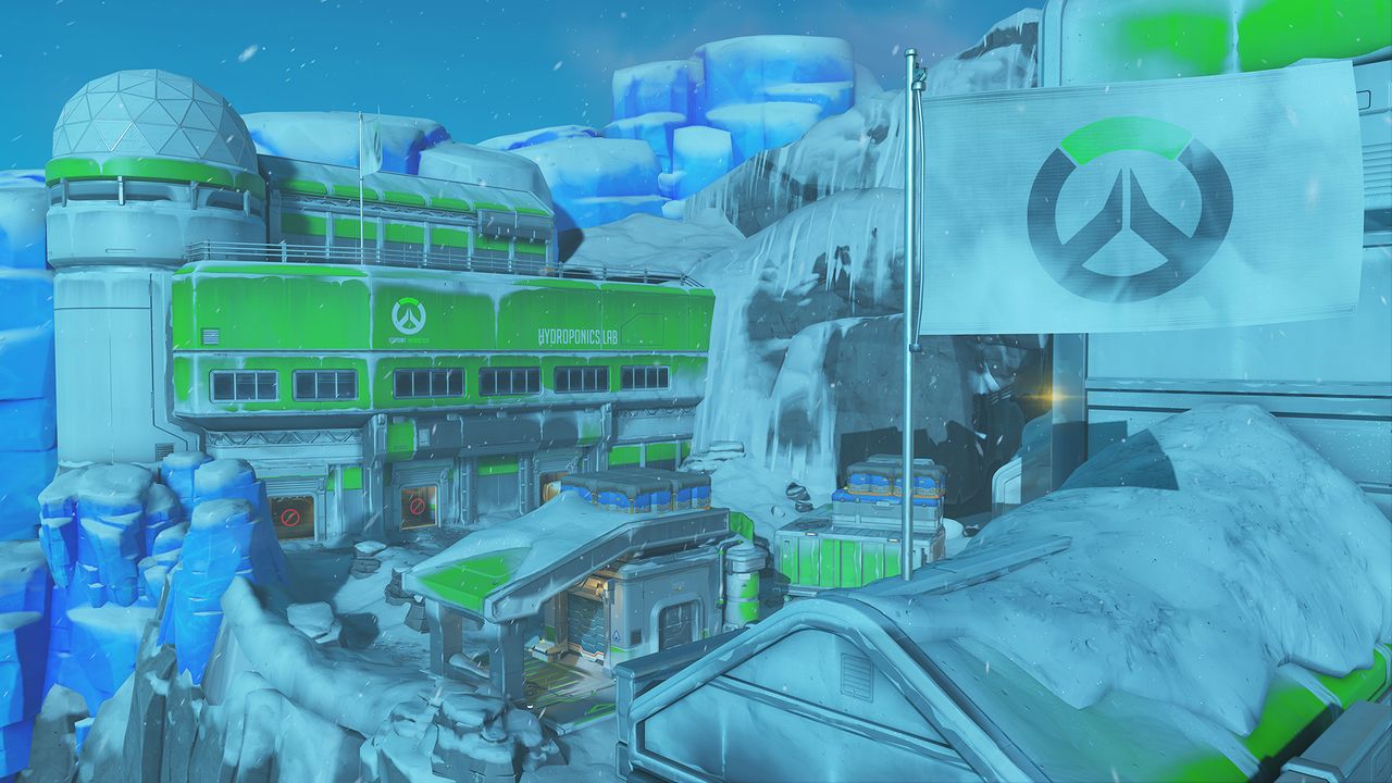 Antarctic Peninsula Overwatch 2 map