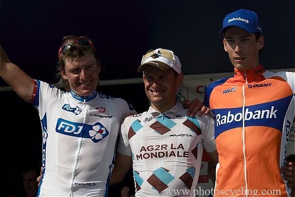 The podium: Hutarovich, Ravard and Bovenhuis