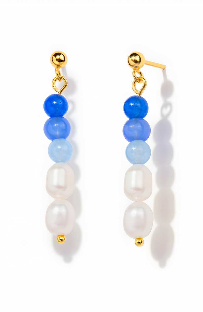 Aria Pearl Bead Earrings