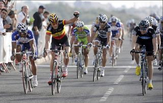 Tom Boonen wins, Tour of Qatar 2010, stage five
