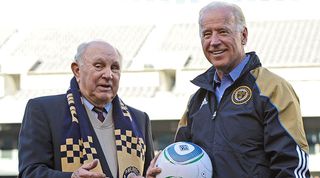 Joe Biden football soccer