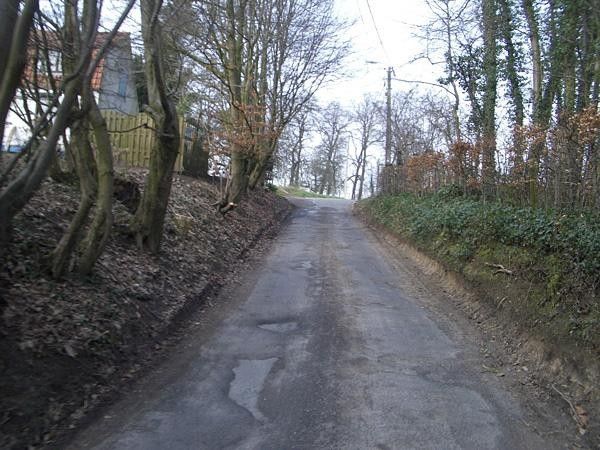 Towards the top of Knokteberg
