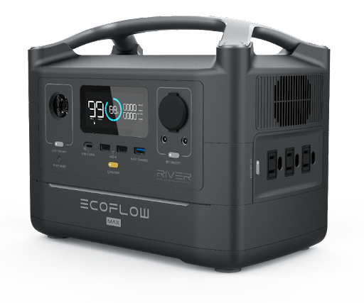 A photo of the EcoFlow RIVER Max portable power station