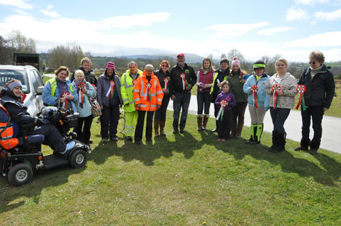 TREC competitors at Langorse Lake