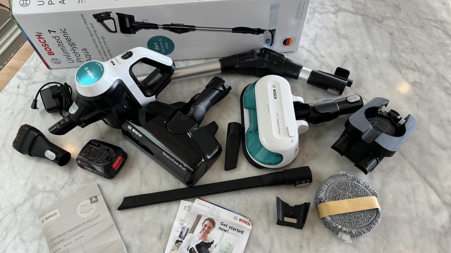 Bosch Unlimited 7 Aqua vacuum testing