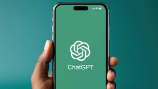 ChatGPT logo on a phone