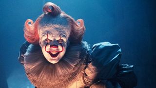 Bill Skarsgård as Pennywise in "IT: Welcome to Derry" show on HBO Max