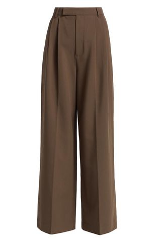 ASTR The Label Milani Pleated Wide-Leg Trousers