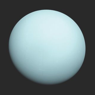 Image of Uranus, taken by Voyager 2