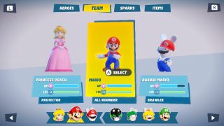 Mario Rabbids Sparks of hope best teams