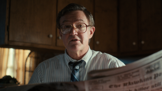 Ted Wheeler just wanted to read his newspaper in Stranger Things Season 4