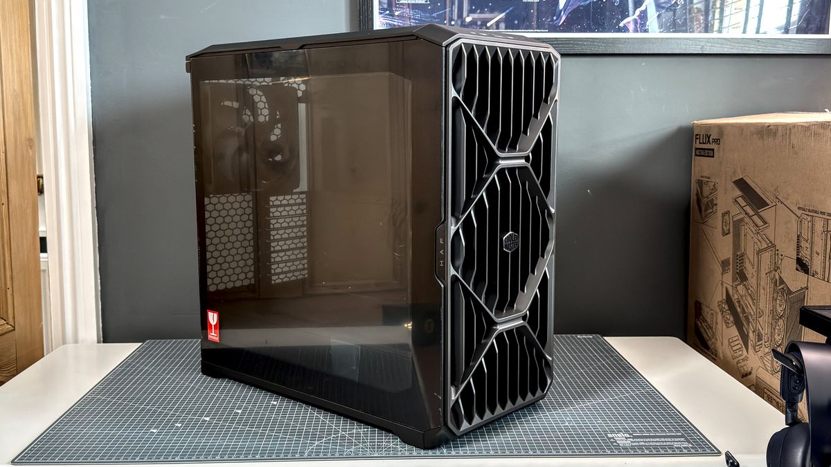 A Cooler Master HAF II 500 case as I build a PC into it.