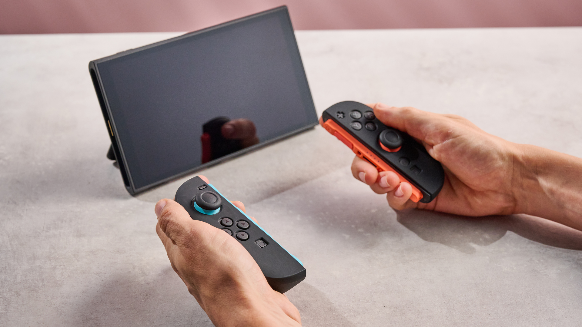 Nintendo Switch 2 met Joy-Cons losgekoppeld