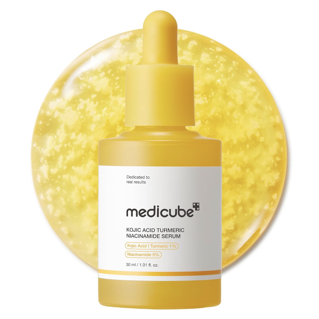 Medicube Kojic Acid Turmeric Clarifying &amp; Balancing Capsule Serum for Troubled Skin | Soothing &amp; Brightening Facial Serum | Niacinamide &amp; Glow Capsules for Hydration and Barrier Support | 1.01 Fl.oz