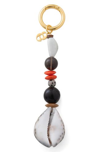 Cypra Stone & Shell Bag Charm