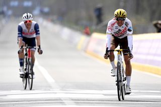 Greg Van Avermaet (AG2R Citroen) takes third in the 2021 Tour of Flanders