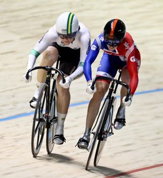 Pendleton wins sixth world sprint title after rollercoaster semi with Meares