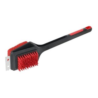 Expert Grill 3 in 1 Cleaning Cold Grill Brush With Stainless Steel Scraper