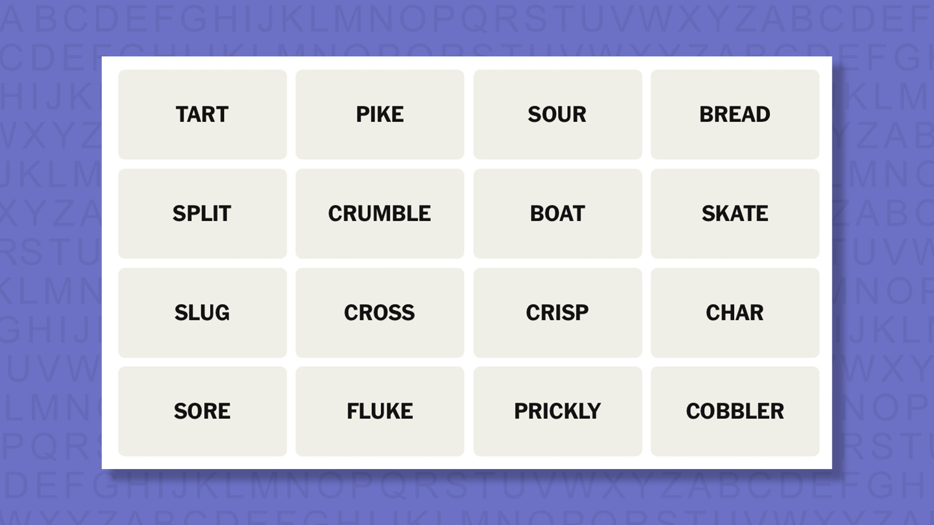 NYT Connections hints for game 858 on a purple background