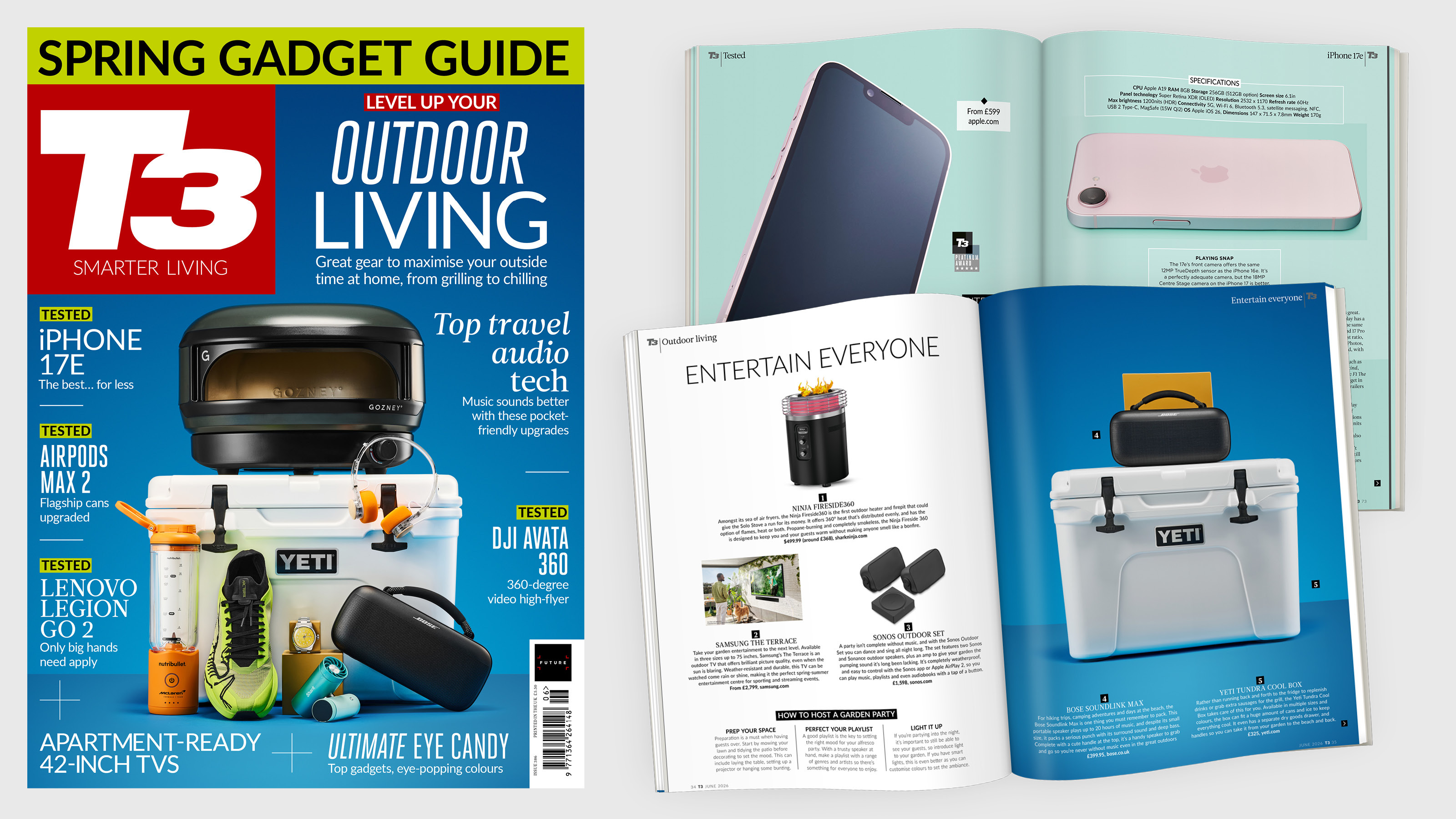 The latest issue of magazine