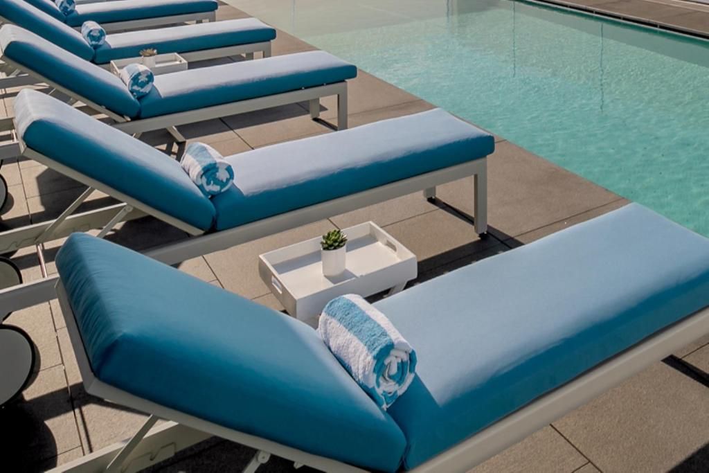 The pool at The Berkley spa hotel