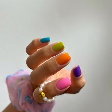 Jelly Bean Colorful Nails 