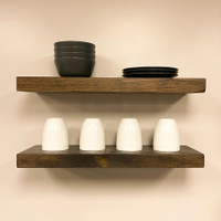 Rustic floating shelves, Wayfair