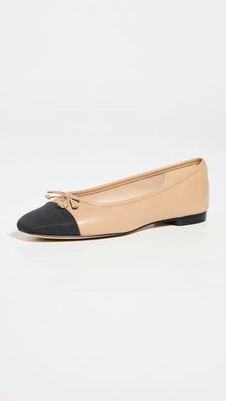 Marley Toe Cap Ballet Flats