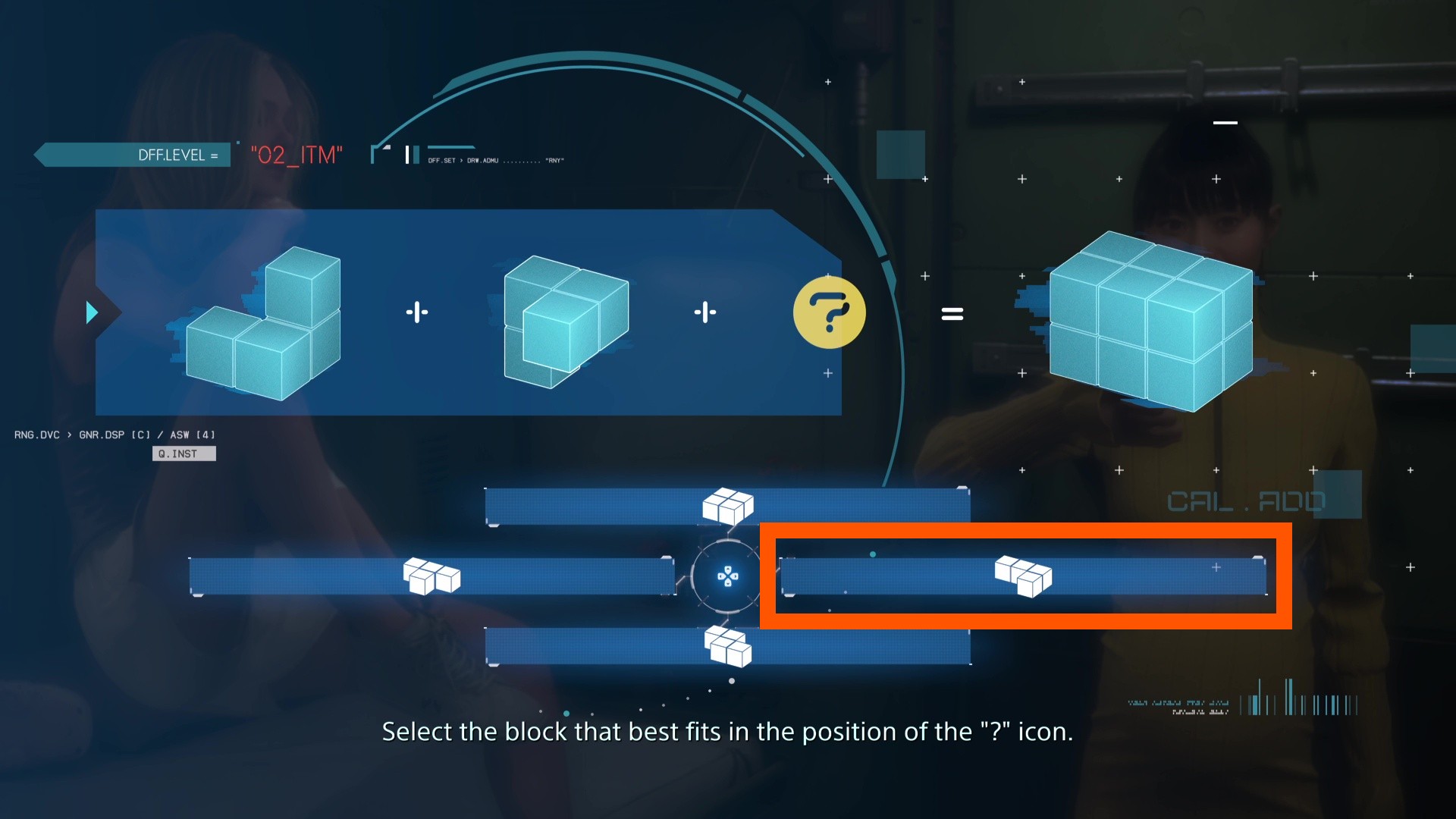 Death Stranding 2 block puzzle
