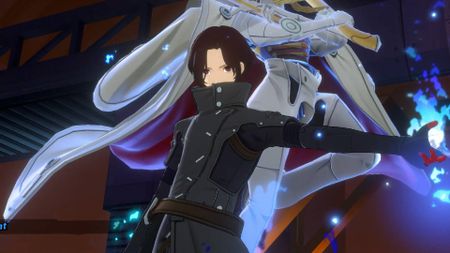 Zoomed-in Persona 5: The Phantom X screenshot shows a character and their Persona.