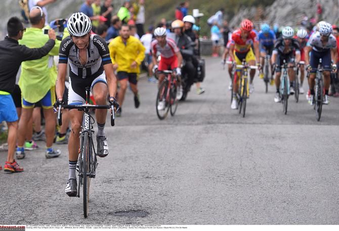 Warren Barguil (Giant-Shimano) finishes eighth on the day
