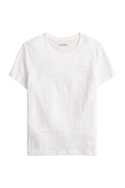 J.Crew, New Relaxed Linen T-Shirt (Was $50) 