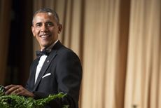 President Obama during last year's correspondents' dinner.