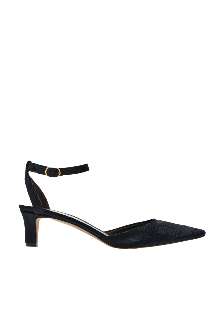 The Row, Carla Velvet Pumps