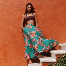 Abigail Poplin Maxi Skirt